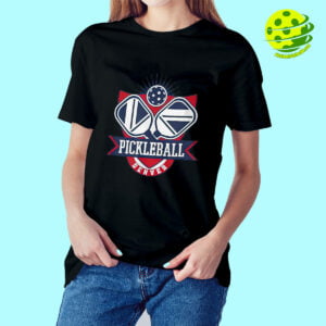 Female Model Pickleball Denver Shirt