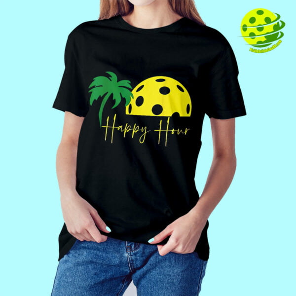 Pickleball Happy Hour Shirt