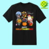 Happy Hallothanksmas Pickleball Shirt