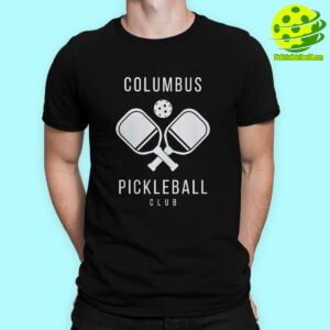 Male Model Columbus Pickleball Shirt