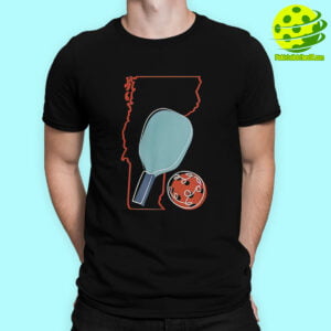 Male Model Vermont Pickleball Shirt