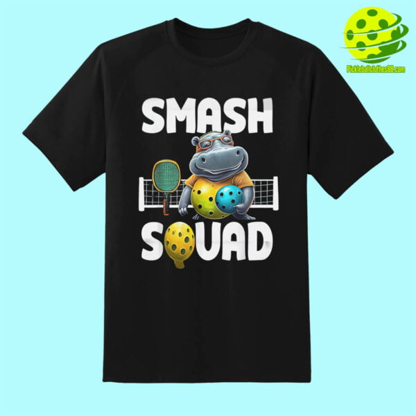 Smash Squad Groovy Pickleball Shirt